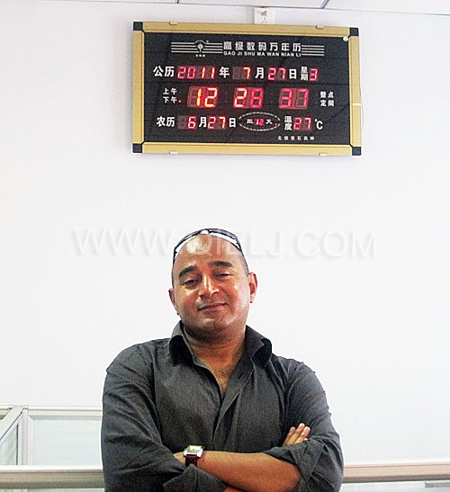 2011年7月25日，外國友人參觀考察我公司！明經理等接待并陪同參觀！(圖3)