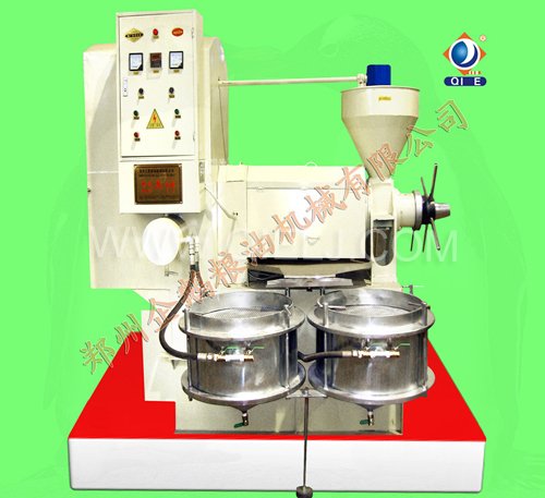 6YL-130RL型冷熱兩用多功能螺旋榨油機(圖1) 6YL-130RL型冷熱兩用多功能螺旋榨油機(圖1)